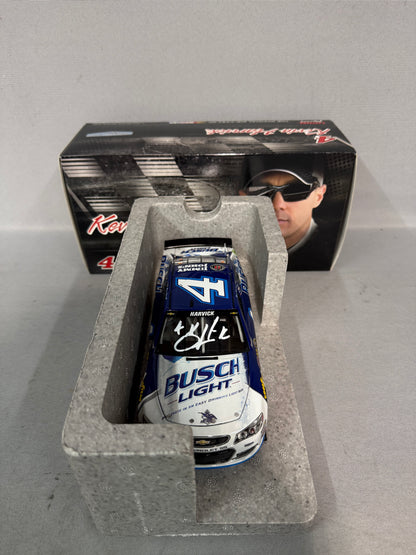 Kevin Harvick #4 2016 Busch Light Autographed Nascar Diecast
