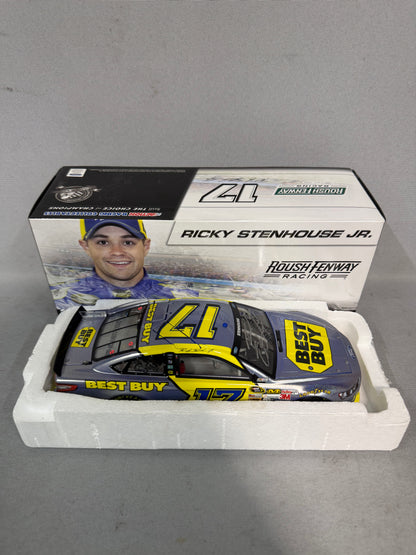 Ricky Stenhouse Jr #17 2013 Best Buy Flashcoat Color Nascar Autographed Diecast