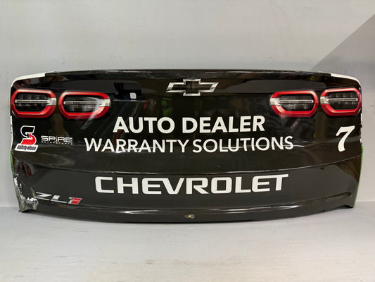 Justin Haley #7 2025 New Hampshire Nations Guard Nascar Rear Bumper