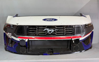 Garrett Smithley #66 2025 Bowman Gray Clash Veterans Ranch Nascar Front Nose