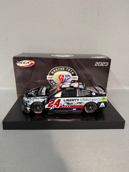 William Byron #24 2023 Liberty University Elite Liquid Color Nascar Diecast