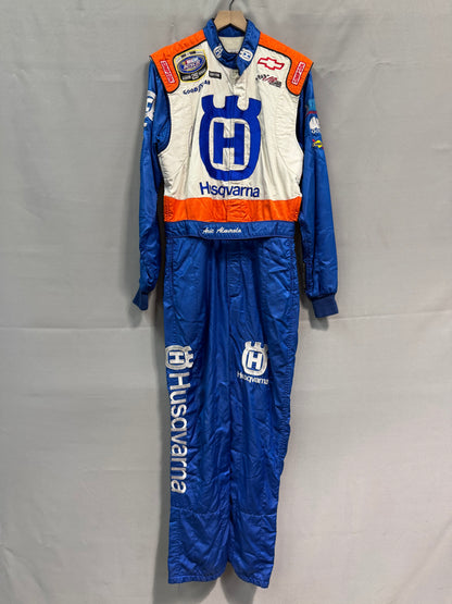 Aric Almirola 2006 Husqvarna Nascar Autographed Driver Firesuit