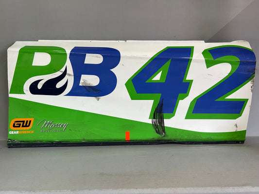 John Hunter Nemechek #42 2025 Mexico City Pye Barker Nascar Door Panel