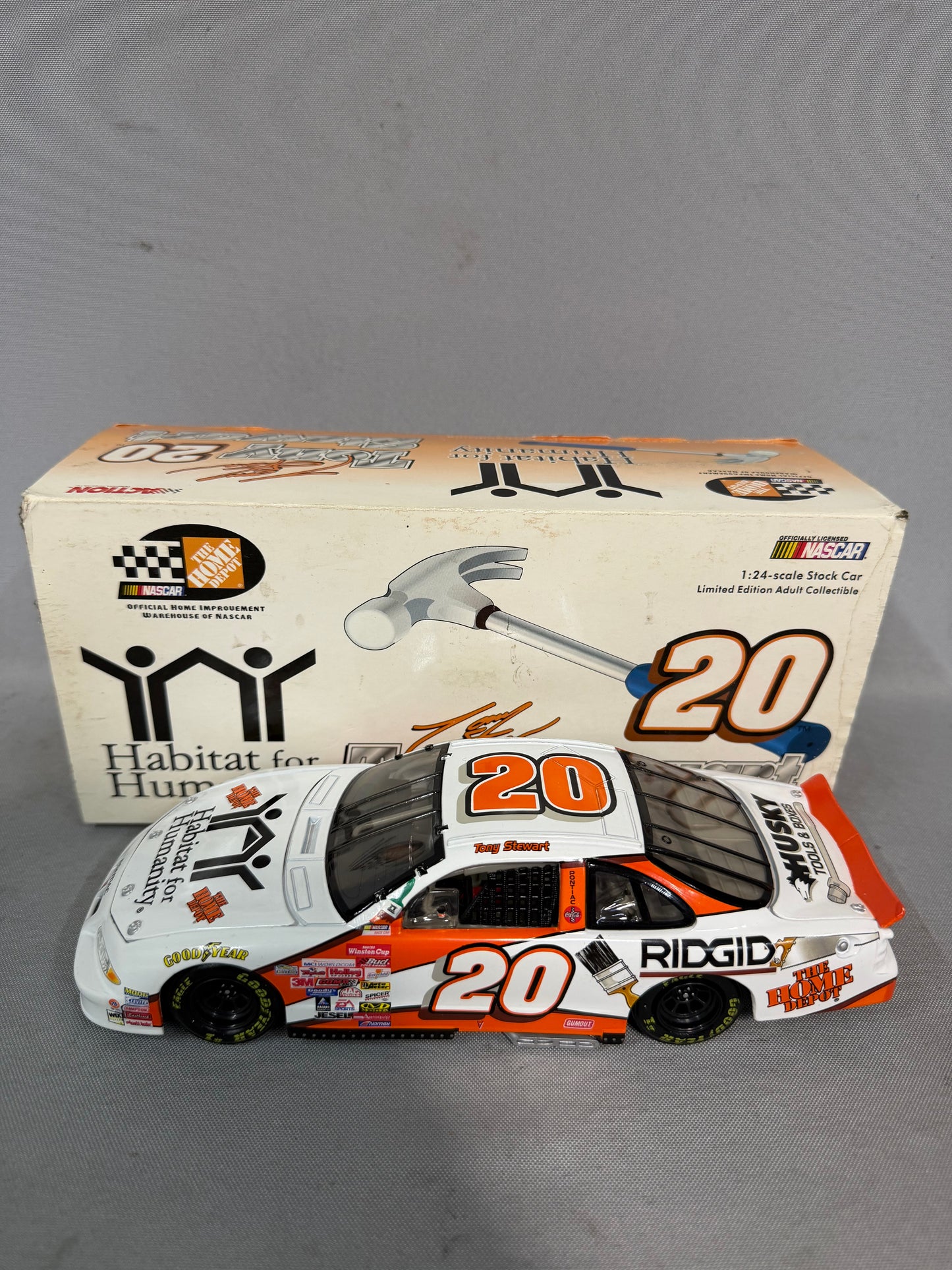 Tony Stewart #20 1999 Habitat For Humanity Nascar Diecast
