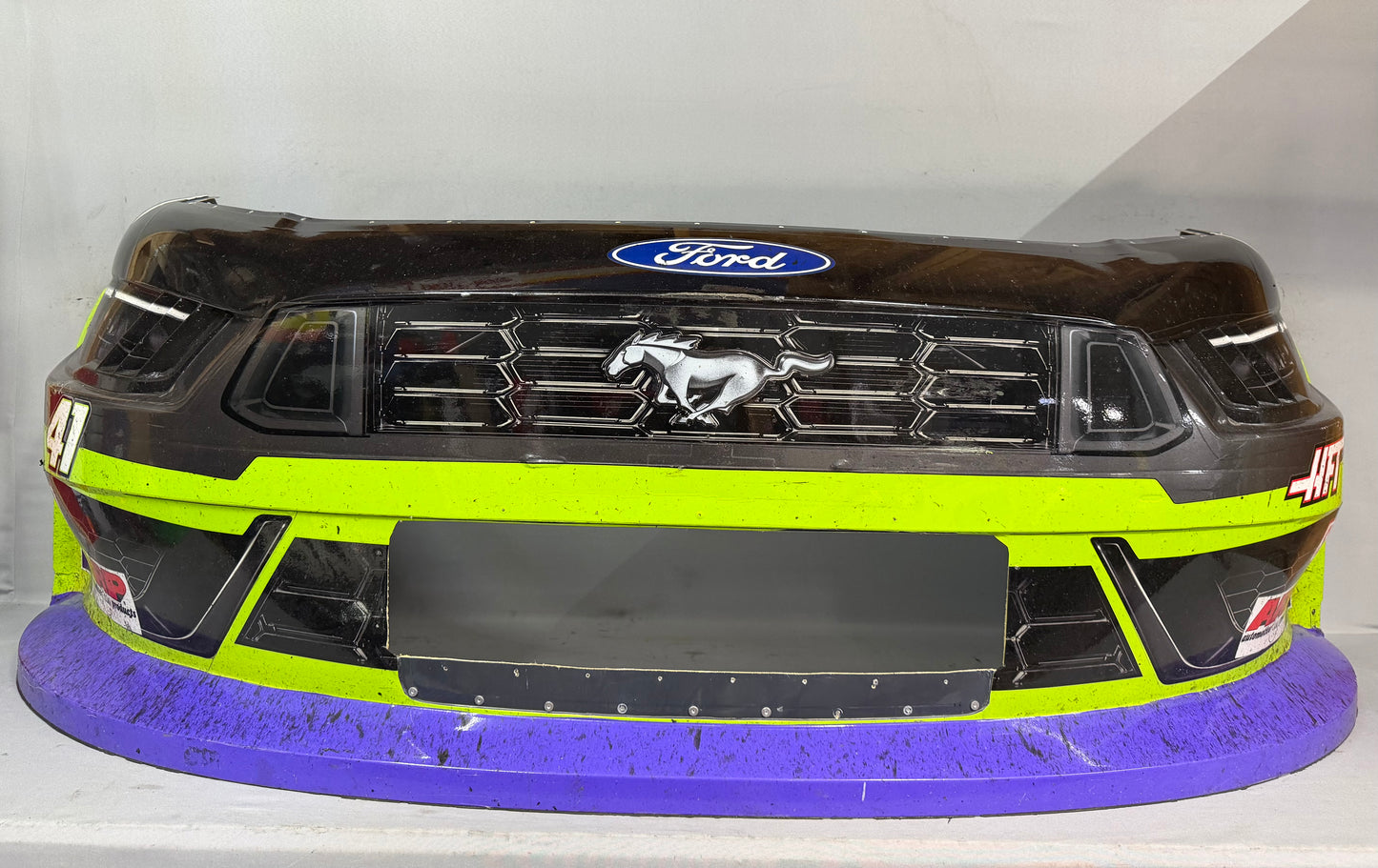 Sam Mayer #41 2025 Kansas Audible Nascar Front Nose