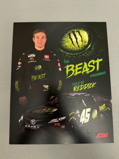 Tyler Reddick #45 2023 Monster Energy The Beast Unleashed Nascar Hero Card