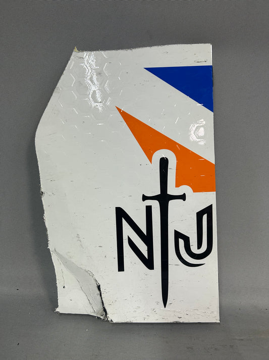Brennan Poole #44 2025 WWTR Gateway ARS Construction Nascar Bumper Corner
