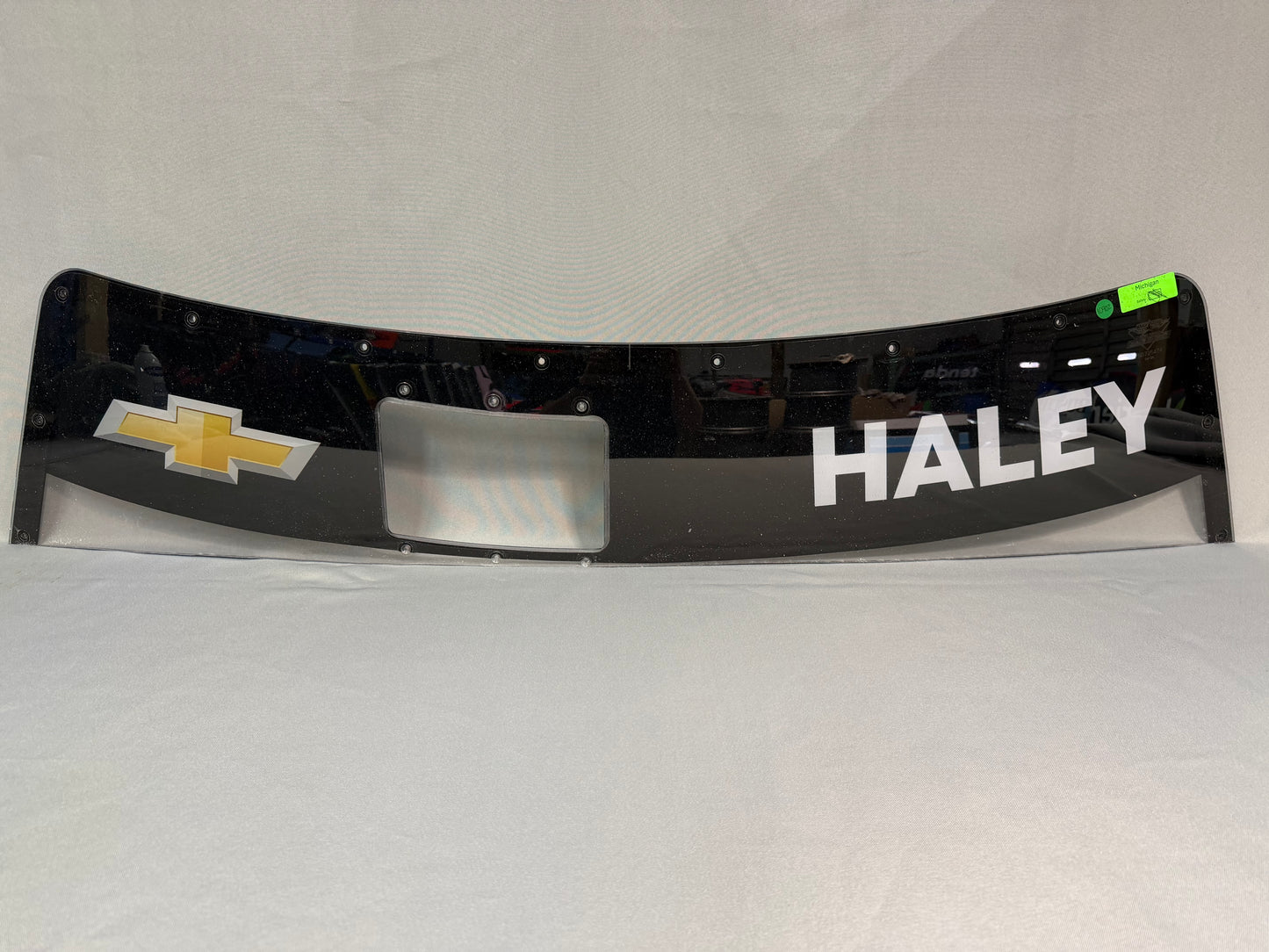 Justin Haley #7 2025 Michigan Nascar Windshield Banner