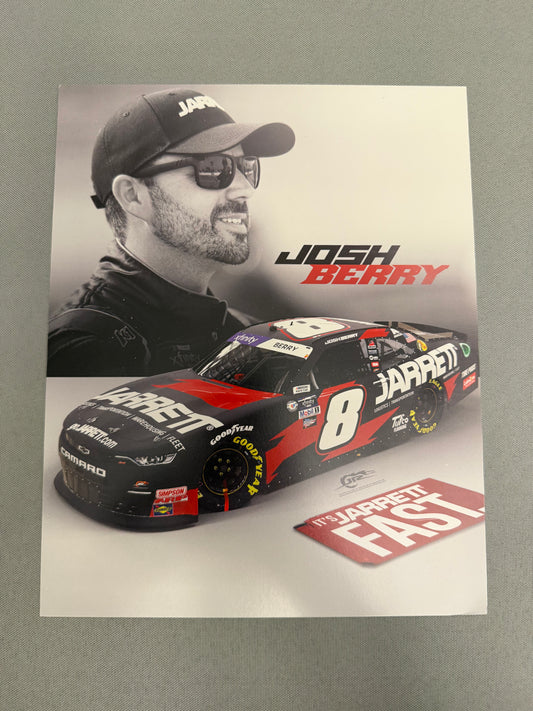 Josh Berry #8 2023 Jarrett Nascar Hero Card