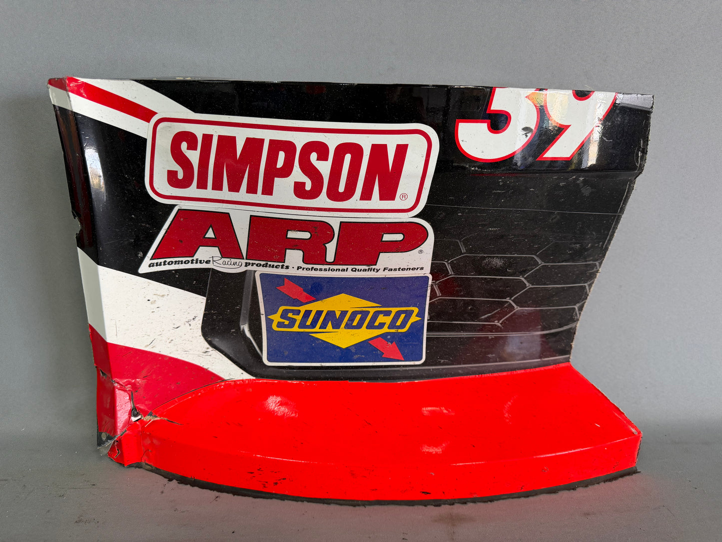 Ryan Sieg #39 2025 Sci Aps Nascar Nose Corner