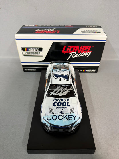 Ross Chastain #1 2024 Jockey Infinite Cool Nascar Autographed Diecast