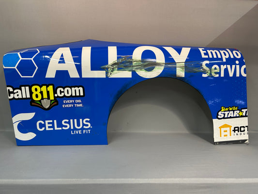 Josh Williams #11 2024 Alloy Employer Services Nascar Quarter Panel
