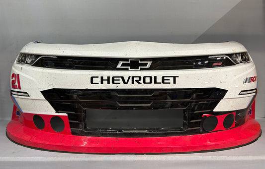 Austin Hill #21 2025 Pocono Global Industrial Nascar Front Nose