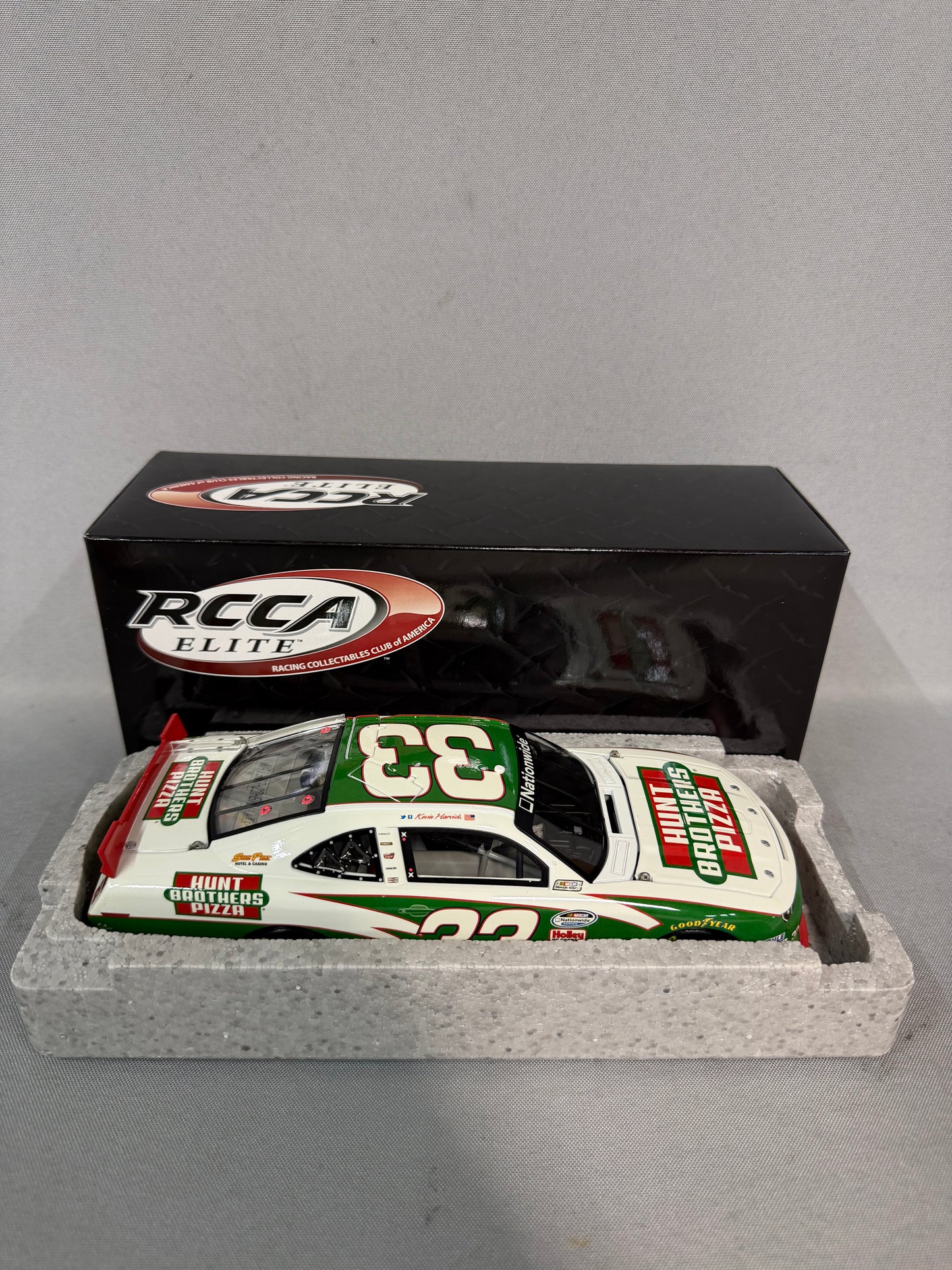 Kevin Harvick #33 2013 Hunt Brothers Pizza Elite Nascar Diecast
