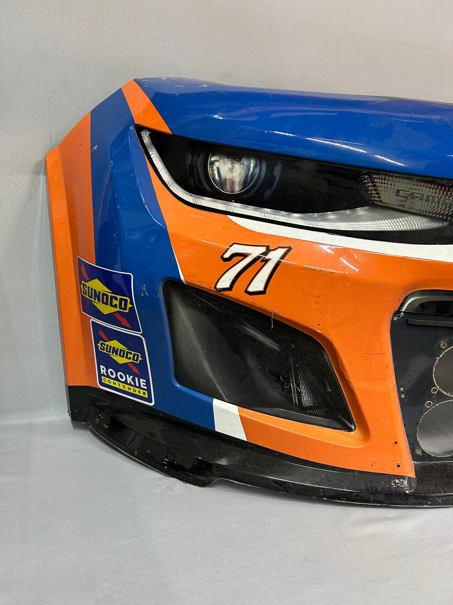 Zane Smith #71 2024 Chicago Focused Health Nascar Front Nose