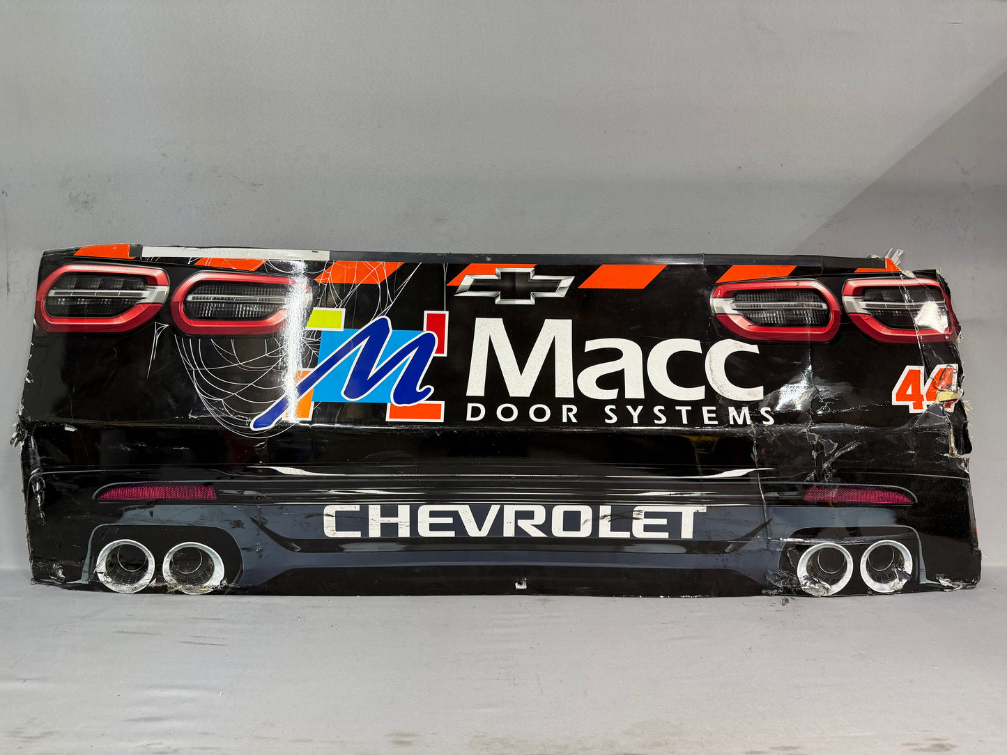 Brennan Poole #44 2025 Martinsville Macc Door Systems Nascar Rear Bumper