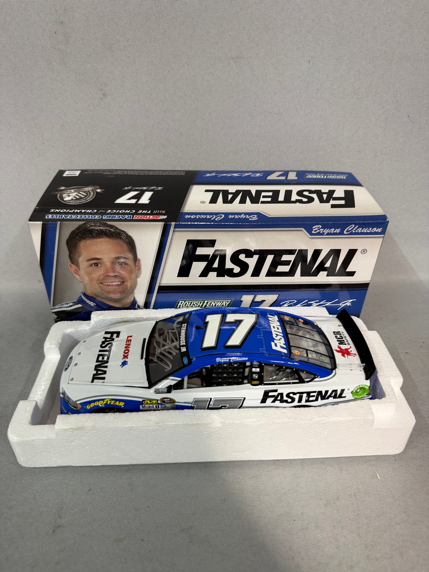Ricky Stenhouse Jr #17 2016 Fastenal Clausen Tribute Nascar Autographed Diecast