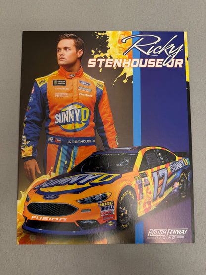 Ricky Stenhouse Jr #17 2018 Sunny D Nascar Hero Card