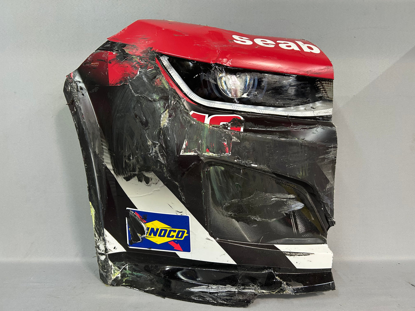 Ty Dillon #10 2025 Bowman Gray Clash Sea Best Nascar Nose Corner