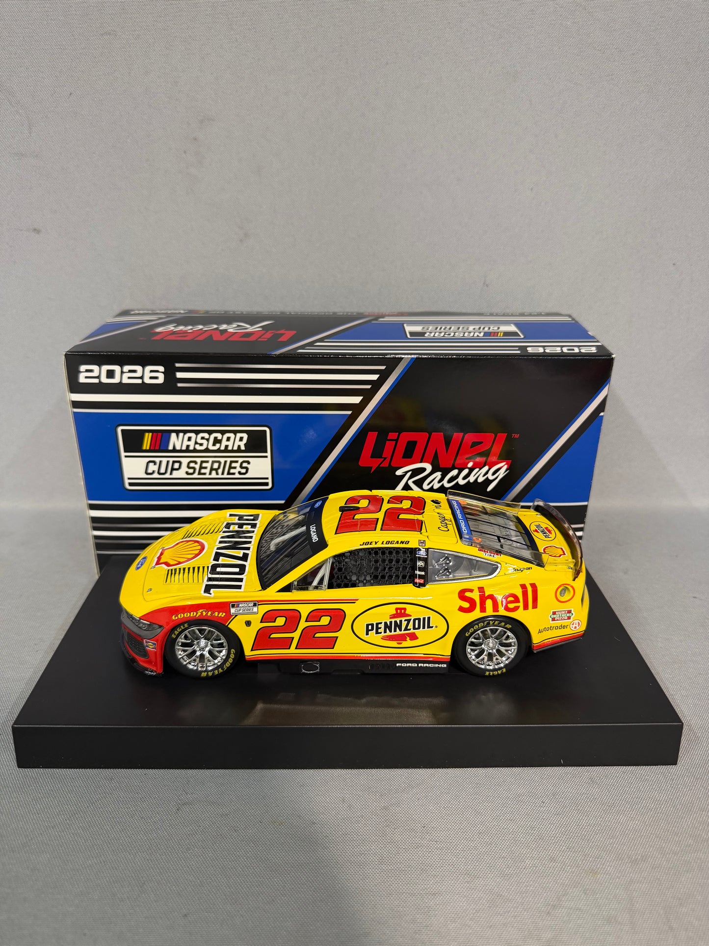 Joey Logano #22 2026 Shell Pennzoil Nascar Diecast