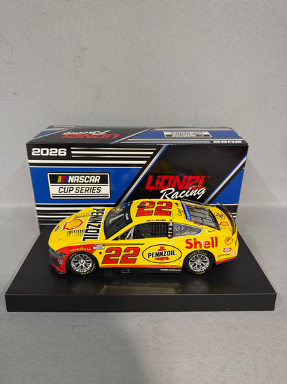 Joey Logano #22 2026 Shell Pennzoil Nascar Diecast