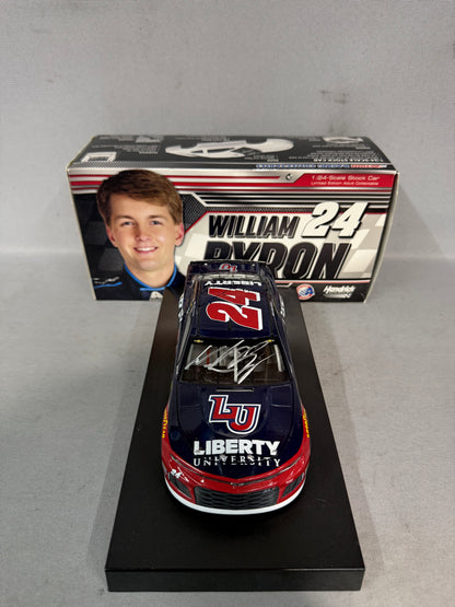 William Byron #24 2018 Liberty University Nascar Autographed Diecast