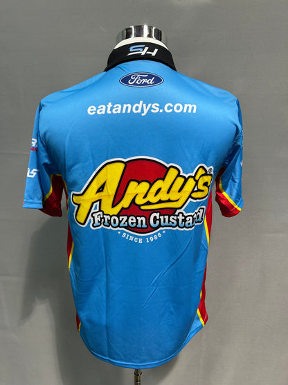 Cole Custer #00 2024 Andys Custard Nascar Crew Shirt