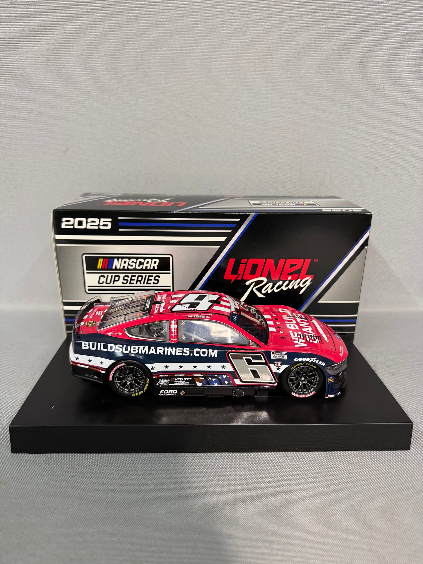 Brad Keselowski #6 2025 Build Submarines Salutes Nascar Diecast