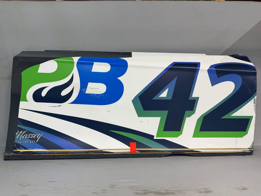 John Hunter Nemechek #42 2026 Watkins Glen Pye Barker Nascar Door Panel