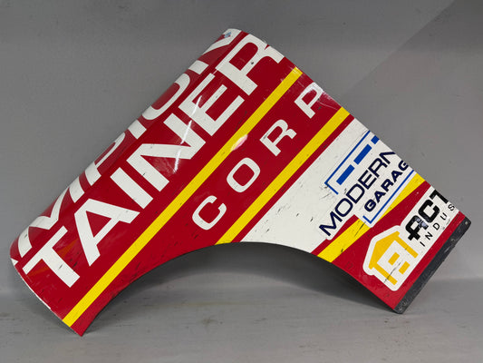 Daniel Dye #10 2025 Bristol Champion Container Nascar Partial Quarter Panel