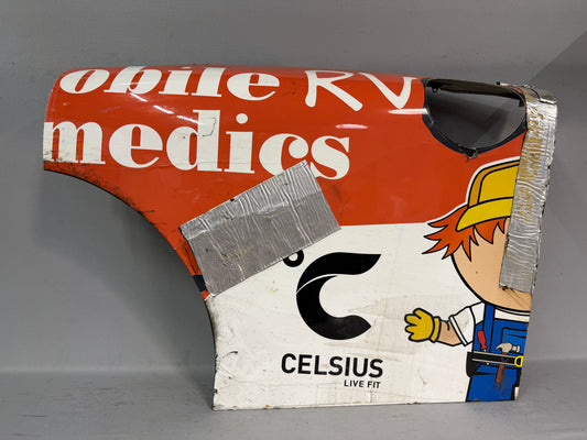 Christian Eckes #16 2025 Atlanta Campers Inn RV Nascar Partial Quarter Panel