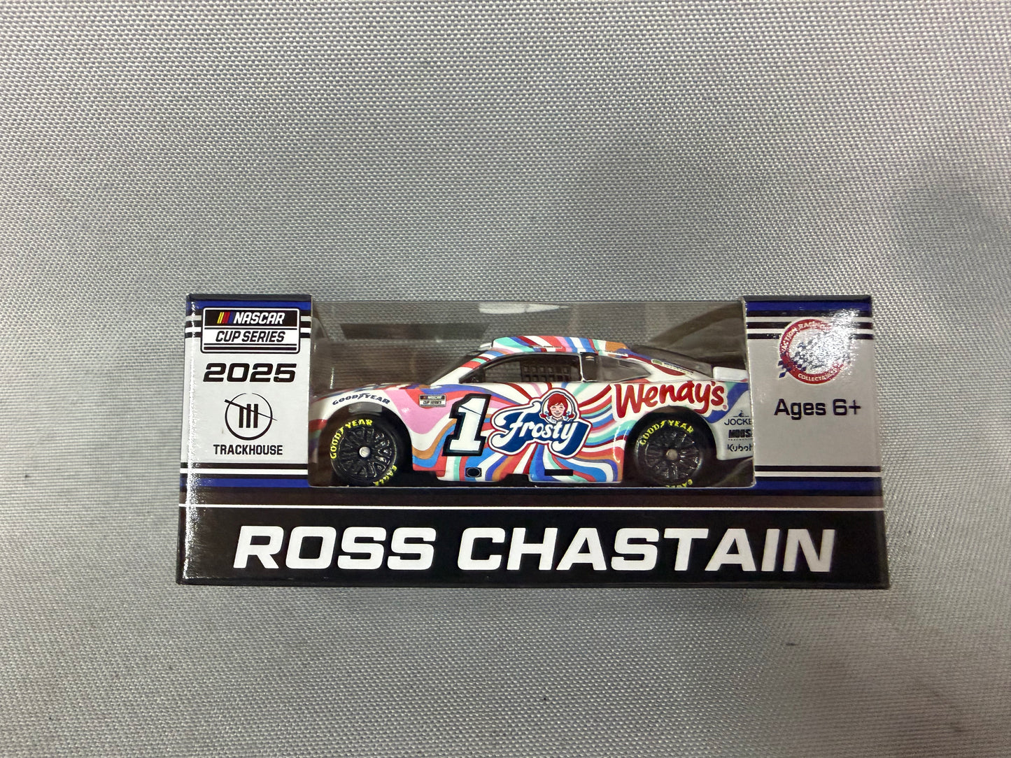 Ross Chastain #1 2025 Wendys Frosty Nascar 1/64 Diecast
