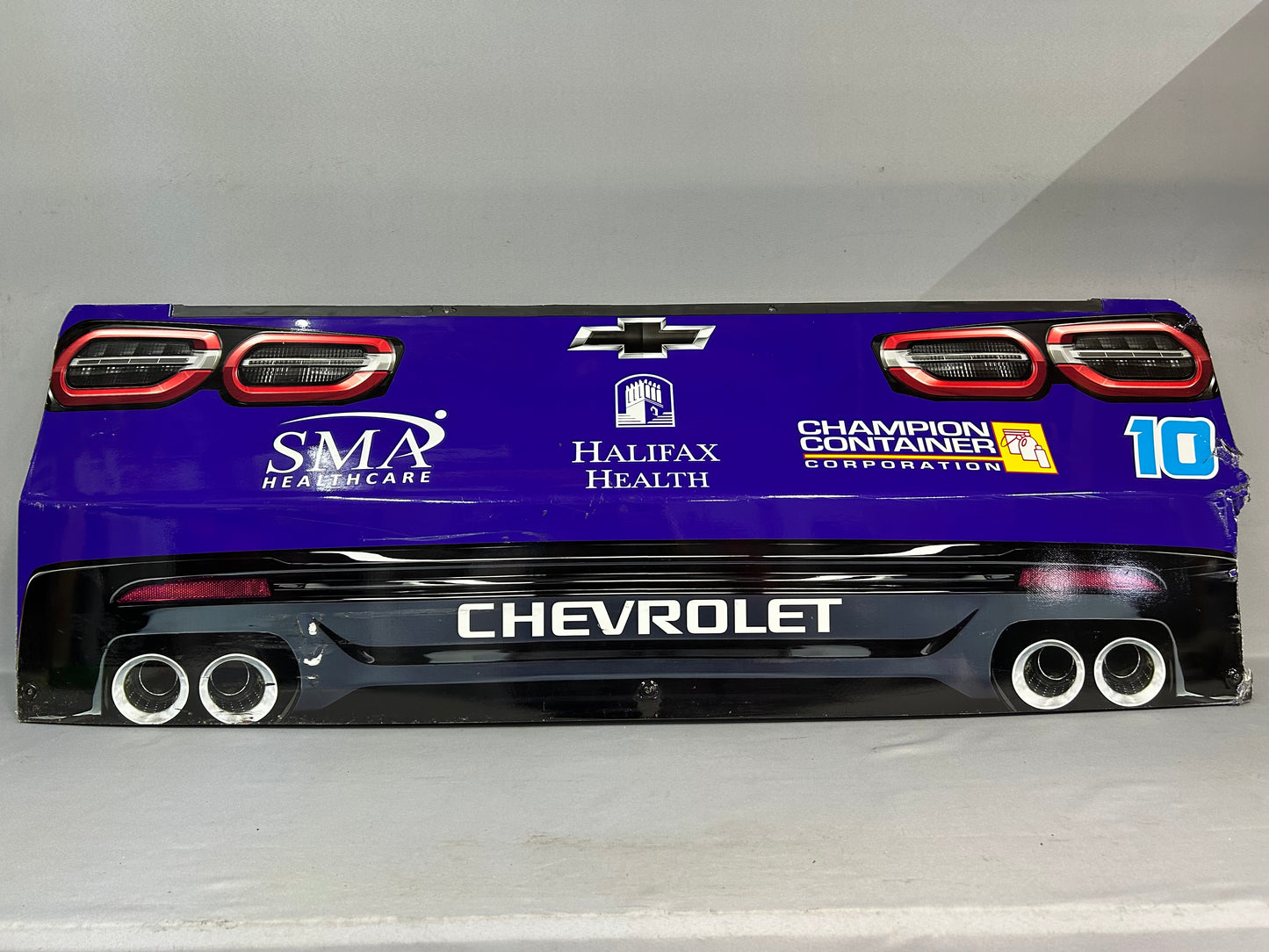 Daniel Dye #10 2025 Charlotte Race To Stop Suicide Nascar Rear Bumper