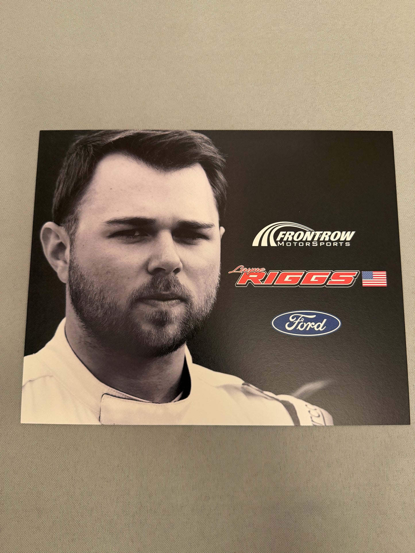 Layne Riggs #38 2024 Front Row Motorsports Nascar Hero Card