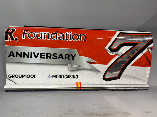 Daniel Suarez #7 2026 New Hampshire Cal Ripken Jr Foundation Nascar Door Panel