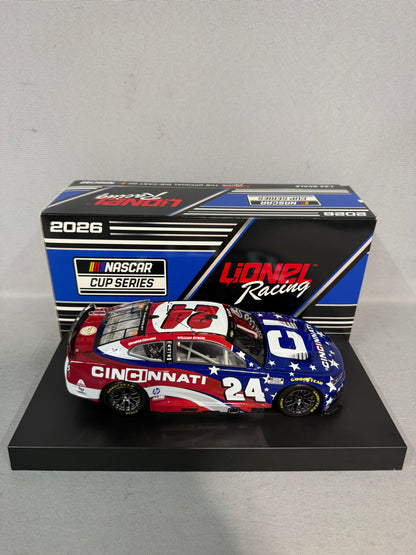 William Byron #24 2026 Cincinnati Nascar Diecast