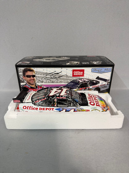 Tony Stewart #14 2009 Office Depot Back To School Autographed Nascar Diecast