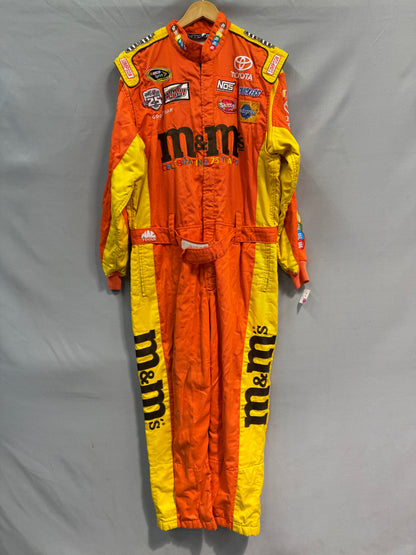Kyle Busch #18 2016 M&M’s 75 Years Nascar Crew Firesuit C-54 W-42 L-28