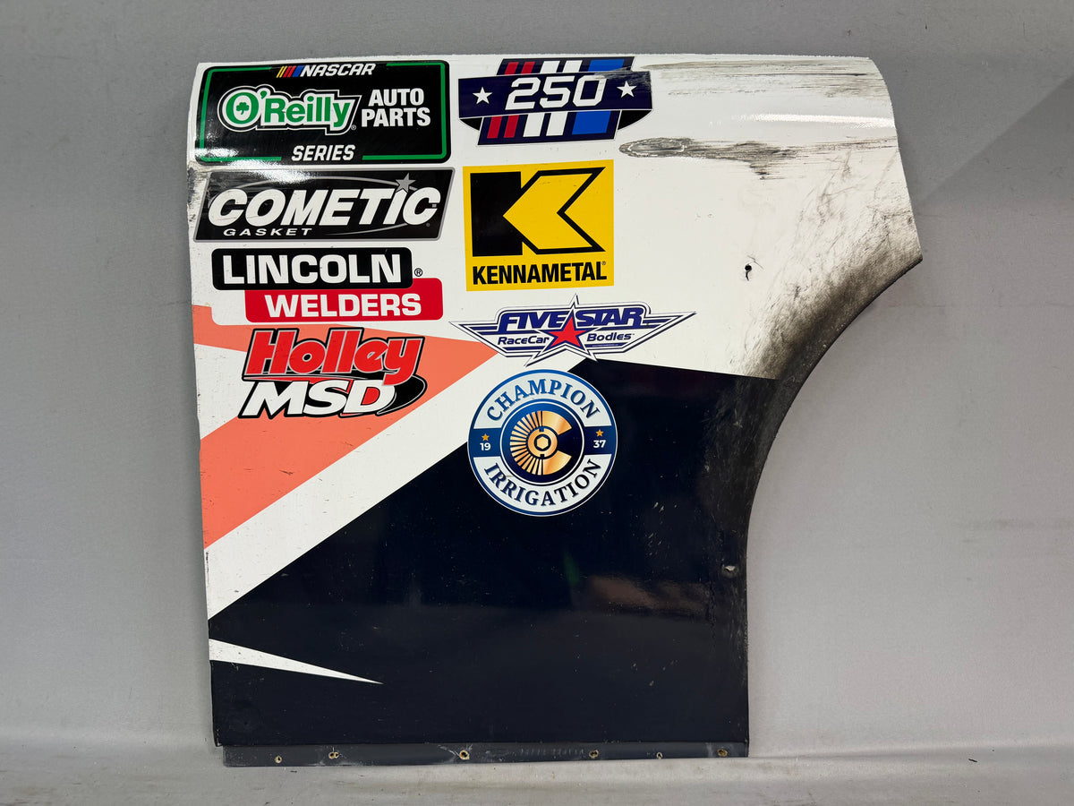 Josh Bilicki #07 2026 Chicagoland Granum X Creekside Outdoors Nascar Contingency Panel