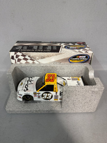 Kaz Grala #33 2017 Daytona Kiklos Greek Olive Oil Nascar Autographed Diecast