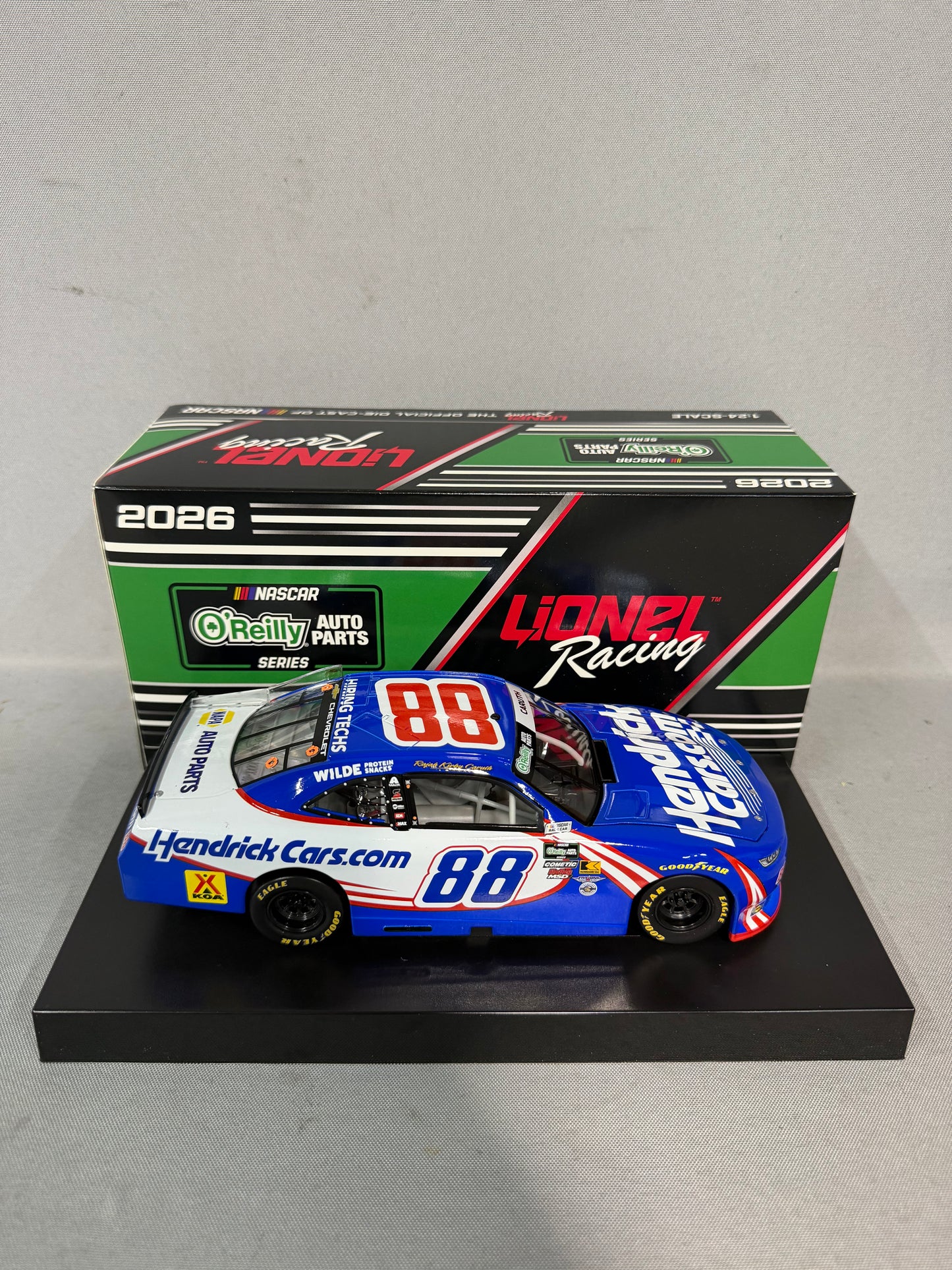Rajah Caruth #88 2026 Hendrick Cars Nascar Diecast