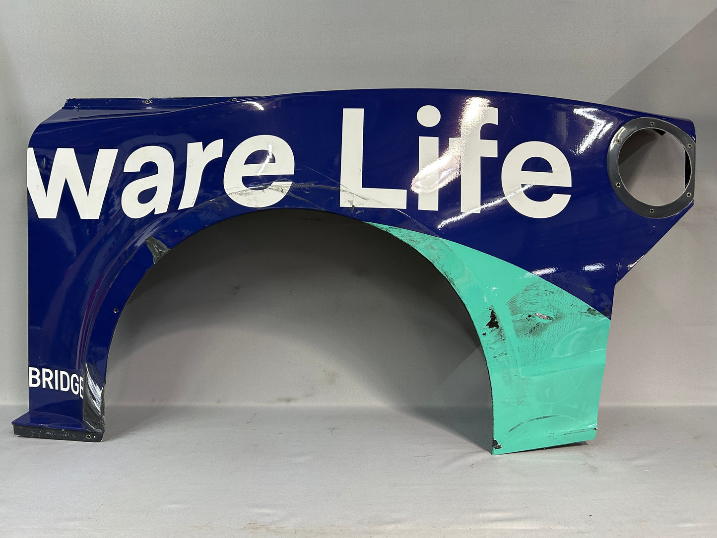 Michael McDowell #71 2025 Wilkesboro All Star Delaware Life Nascar Quarter Panel
