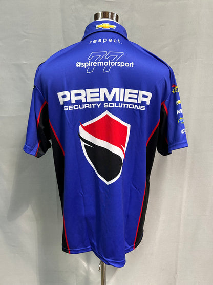 Carson Hocevar #77 2024 Premier Security Nascar Crew Shirt