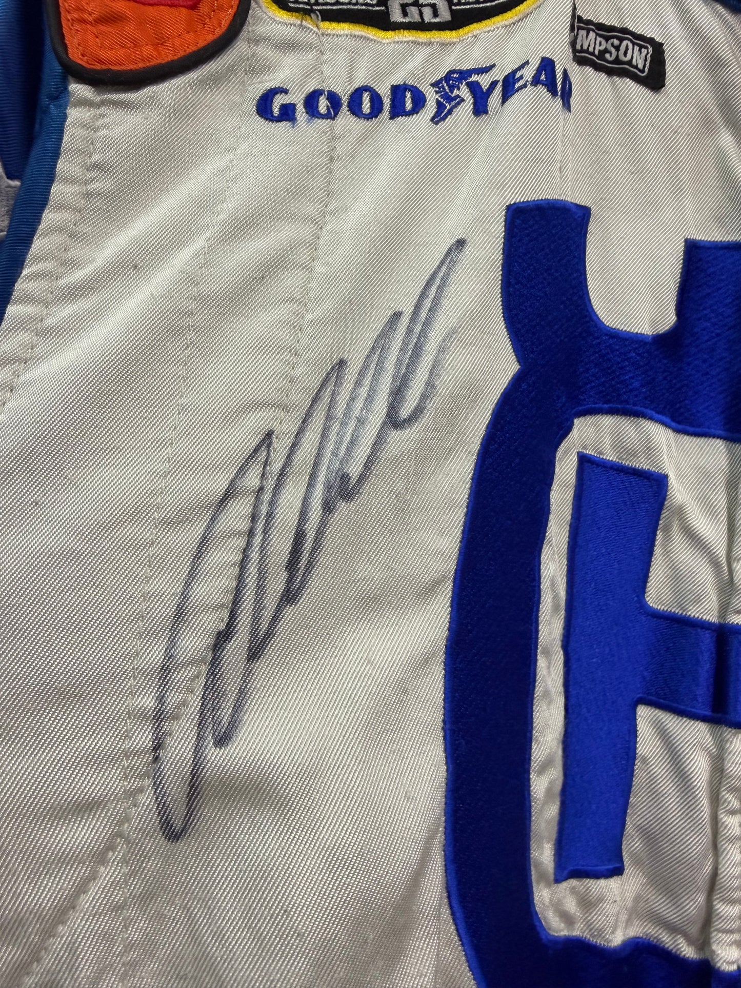 Aric Almirola 2006 Husqvarna Nascar Autographed Driver Firesuit