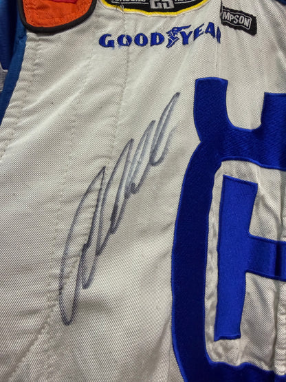 Aric Almirola 2006 Husqvarna Nascar Autographed Driver Firesuit