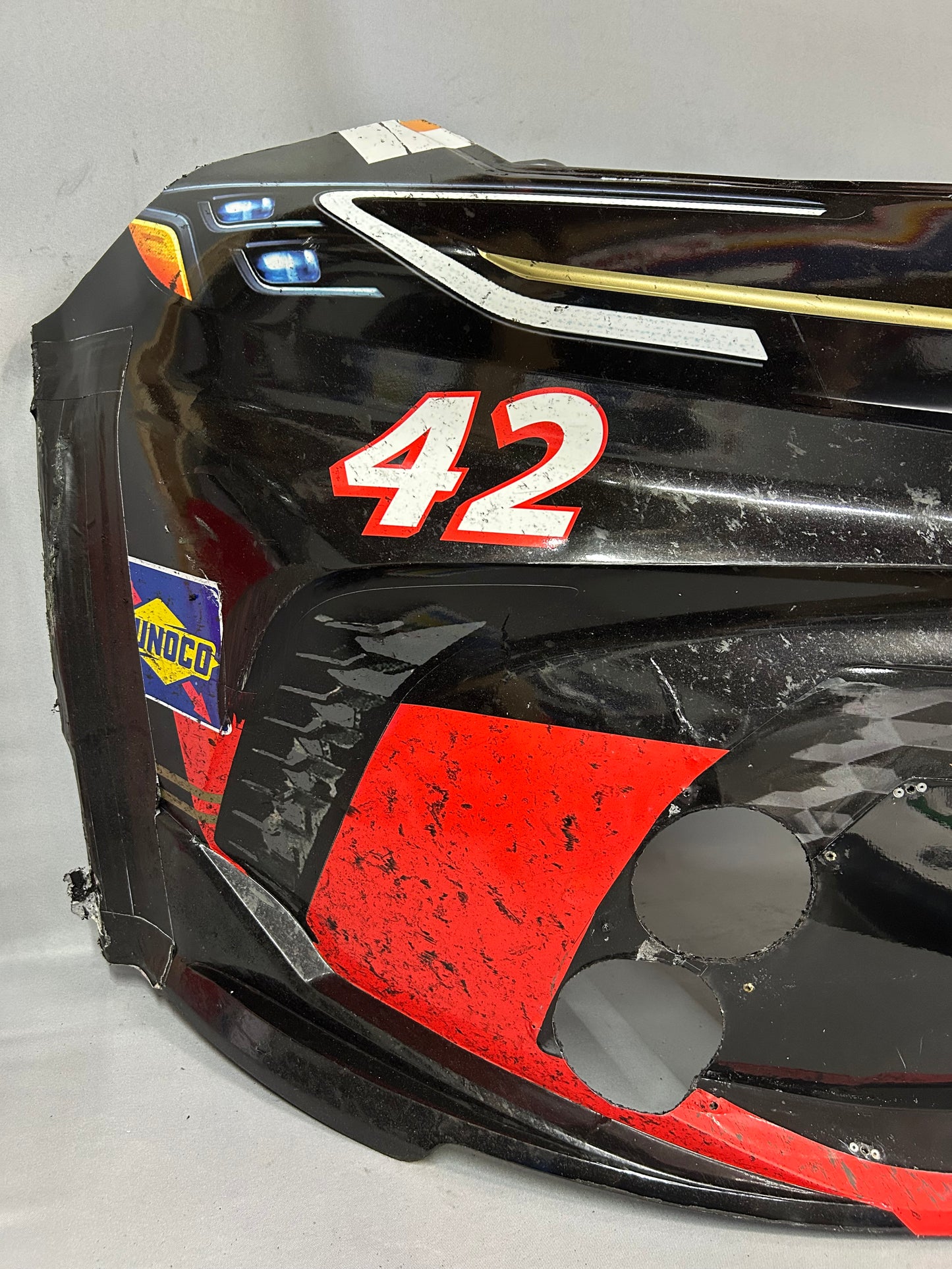 John Hunter Nemechek #42 2025 Wilkesboro Family Dollar Nascar Front Nose