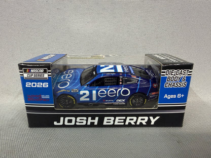 Josh Berry #21 2026 EERO Nascar 1/64 Diecast