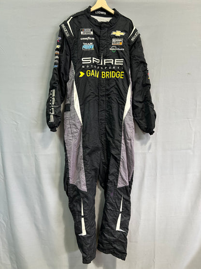 Corey Lajoie #7 2023 Spire Motorsports Nascar Crew Firesuit C-48 W-42 L-34