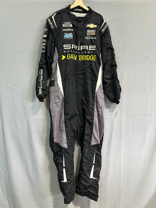 Corey Lajoie #7 2023 Spire Motorsports Nascar Crew Firesuit C-48 W-42 L-34