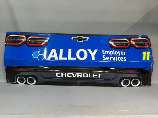 Josh Williams #11 2025 Alloy Employer Services Nascar Rear Bumper